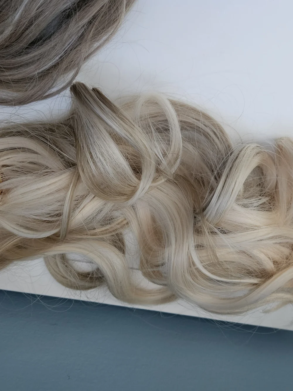 Blended Ash Blonde & Light Brown Clip-In Hair Extension